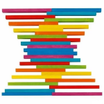 Goki Goki Farebné stavebné kocky 200 ks