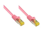 Good Connections Cat.7 S/FTP magenta / Patch kábel / RJ-45 / 600 MHz / 1,5 m / 10 Gigabit Ethernet (8070R-015M)