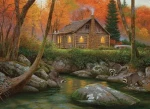 COBBLE HILL Puzzle Víkendové útočisko /500 dielikov/ od 12 rokov