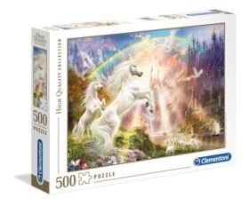 Clementoni PUZZLE HQ 35054 Jednorožce pri západe slnka