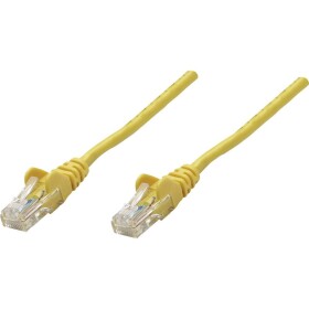 Intellinet 736084 RJ45 sieťové káble, prepojovacie káble CAT 6 S/FTP 30.00 m žltá pozlátené kontakty 1 ks; 736084