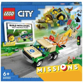 LEGO® City 60353 Záchranné misie v divočine