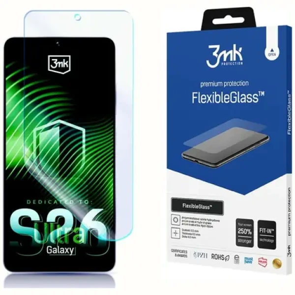 3mk FlexibleGlass hybridné sklo pre Samsung Galaxy S26 Ultra (5903108723121)