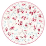 GREEN GATE Porcelánový tanierik Elsy White 15 cm