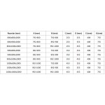 MEXEN/S - Lunar L sprchový kút štvrťkruh krídlový ľavá 90 x 70, transparent, grafit kartáčovaná 833L-090L-070P-66-00