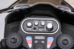 Mamido Mamido Detská elektrická motorka BMW HP4 2x45W | EKO koža modrá