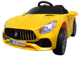 Mamido Elektrické detské auto Cabrio B3 v živej žltej farbe