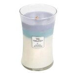 WoodWick Trilogy Calming Retreat 609.5g - váza veľká / doba horenia: až 120 h (93965E)