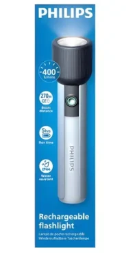 Akumulátorové svietidlo USB-C 400 lm / Svietidlo / 2000 mAh / USB nabíjanie (Phil-SFL1183/10)