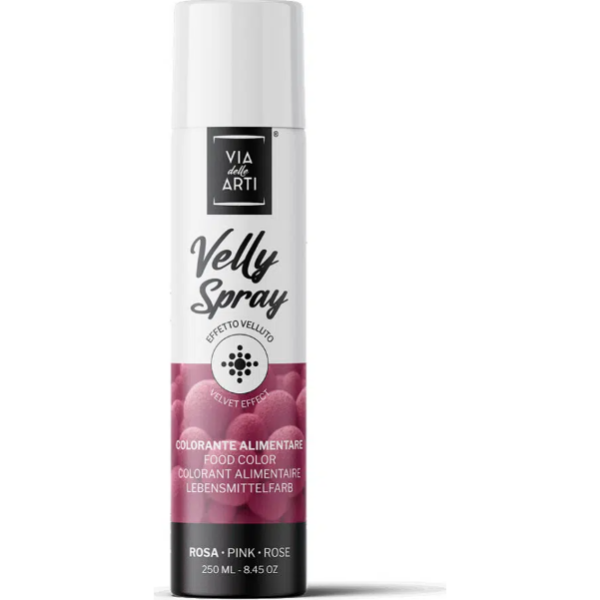 Sprej s sametovým efektom 250 ml ružová - Solchim Food - Solchim Food