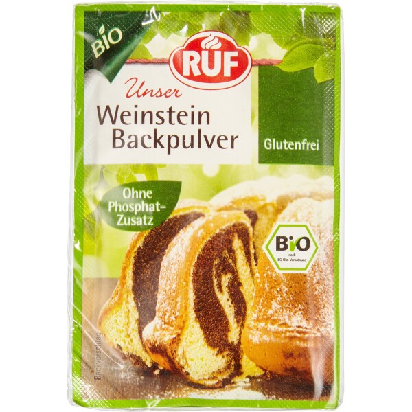 Bio prášok do pečiva 3x20g - RUF - RUF