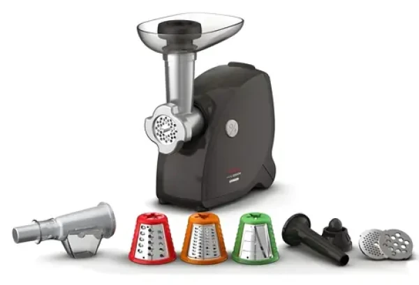 TEFAL NE477838 čierna / Mlynček na mäso / 2000 W / 2.3 kg za min / 9v1 (100002068293)