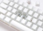 Ducky One 3 Aura White TKL Gaming Tastatur, RGB LED - Gateron Baby Kangaroo (US)