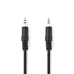 Nedis Stereo Audio kábel jack 3.5 mm (M) - jack 3.5 mm (M) 5.00 m čierna (CAGL22000BK50)