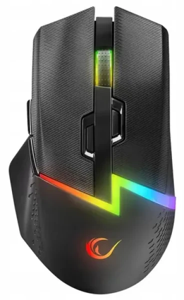 Rampage Drop M3 V2 čierna / Herná bezdrôtová myš / optická / 24000 DPI (DROPM3V2-BLACK)