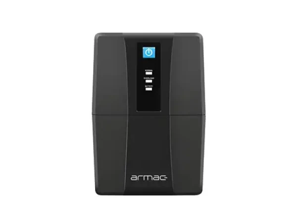 Armac Home Lite HL850F/LEDV2 čierna / Záložný zdroj UPS / Line-Interactive / 850 VA / 480 W / 2x Schuko / AVR (HL/850F/LED/V2)