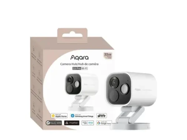 Aqara Camera Hub G5 Pro Wi-Fi (CH-C07DW) biela / vonkajšia kamera s funkciou hubu / 2688x1520 (AQARA-CH-C07DW-1750)