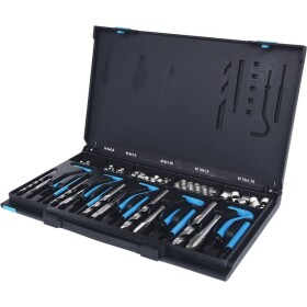 KS Tools 150.6150 Sada na opravu nerezových závitov M5-M12, 130 ks; 150.6150