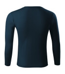 Tričko Progress LS unisex námornícka modrá XS