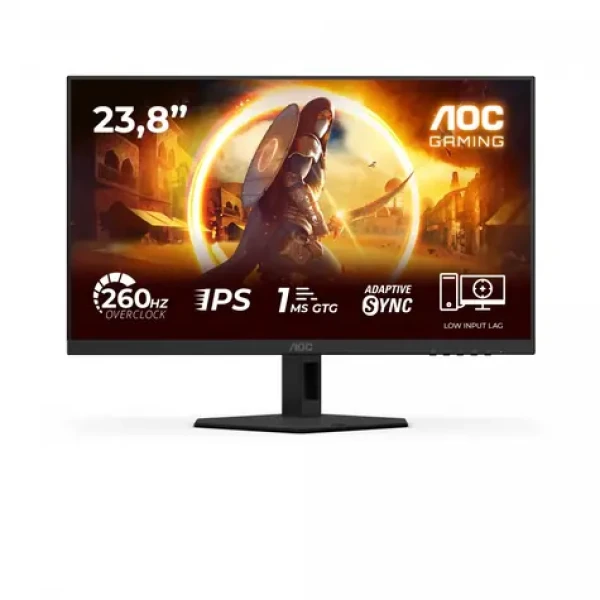23.8" AOC Gaming 24G4ZRE čierna / IPS / 1920x1080 / 16:9 / 1ms / 1000:1 / 300cd-m2 / HDMI + DP / VESA (24G4ZRE)