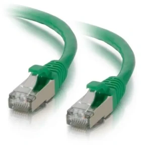 Mercodan Sieťový kábel S/FTP Cat6a zelený / Sieťový kábel / RJ-45 / 7,5 m (371916075)