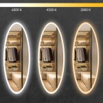 Tutumi - Zrkadlo LED 50x120cm WWA HOM-06502