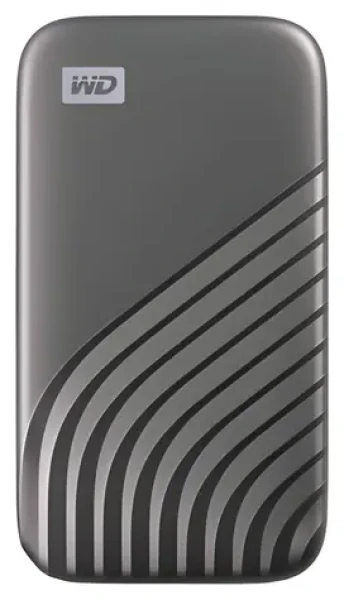 WD My Passport SSD 500GB Space Gray / Externý SSD / 2.5" / čítanie: 1050 MBs / zápis: 1000MBs / USB 3.2 Gen 2x2 (WDBAGF5000AGY-WESN)