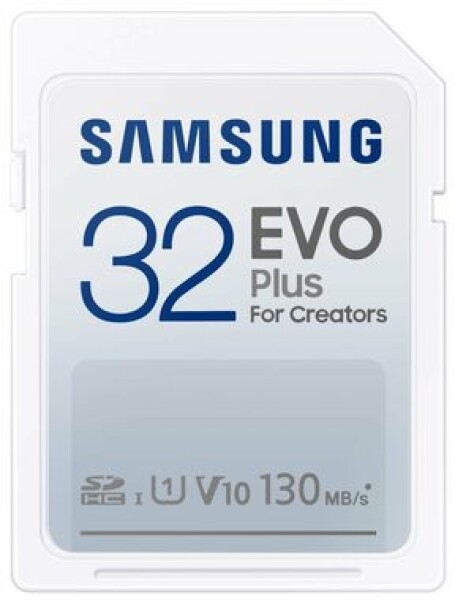 Samsung EVO Plus SDHC 32GB / Class 10 / U1 / čítanie až 130MBs / vhodné pre 4K (MB-SC32K/EU)