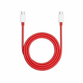 OnePlus Warp Charge Dátový kábel USB-C - USB-C 1m červená (5461100529)