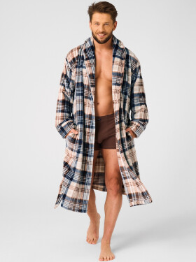 Kľúč MGL 443 B25 M-2XL župan béžová mřížka XL/XXL