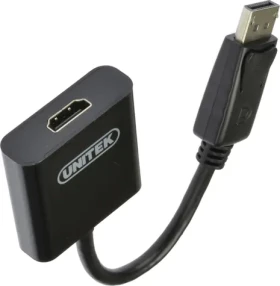 Unitek Y-5118DA čierna / Adaptér DisplayPort - HDMI (Y-5118DA)