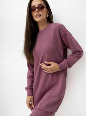 Šaty D10068C30363A, fialové XL