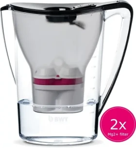BWT Penguin MEI čierna / Filtračná kanvica / 2,7 l / horčíkový mineralizér / 2 filtre v balení (100002131710)