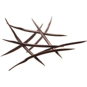 Čokoládová dekorace Bristle ihličky tmavé (50 g)Neposíláme v balících! 5694 - dortis - dortis