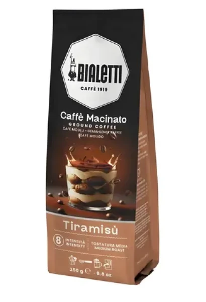 Bialetti Tiramisu Espresso 250 g / Mletá káva / Príchuť tiramisu (2101031622)
