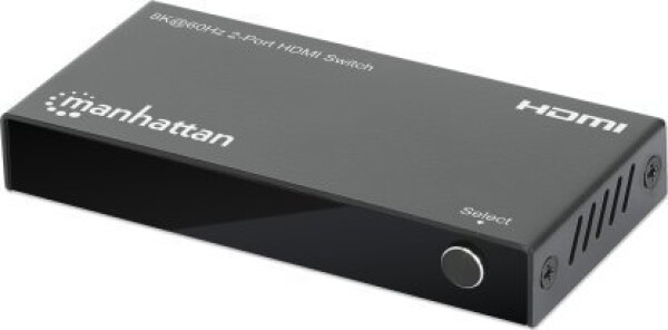 Manhattan MANHATTAN 8K@60Hz 2-Port HDMI-Switch 48G IR-Fernbedíenung