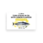Steak z tuniaka v oleji s citrónovou príchuťou - GymBeam (110 g) (105835-1-110g)