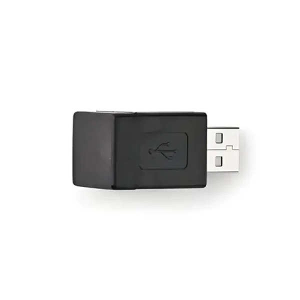Nedis USB-A adaptér čierna / Adaptér USB / USB-A (M) - USB-A (F) / USB 2.0 / 480 Mbps (CCGB60940BK)