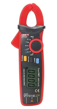 UNI-T UT210C / Mini kliešťový merač / AC 200A / AC / DC 600V / odpor, kapacita, teplota (UT210C)