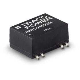 TracoPower TMR 1-0522SM DC / DC menič napätia, SMD 5 V/DC 12 V/DC, -12 V/DC 42 mA 1 W Počet výstupov: 2 x; TMR 1-0522SM