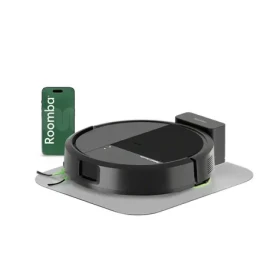 IRobot Roomba Combo 115 + Charge dock čierna / Robotický vysávač / WiFi / vysávanie mopovanie (Y414040)