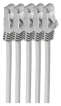 Shiverpeaks Cat7 S/FTP 1m šedá / Patch kábel / RJ-45 / LSZH (BS75511-SET5)