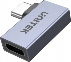 Unitek Adaptér USB-C na USB-C 90 ° plochý / Adaptér / 40 Gbps (A1040GY01)