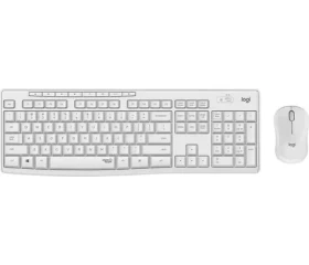 Logitech MK295 Silent biela (SKD layout) / Bezdrôtová sada klávesnice a myši / nanoprijímač (920-009830)