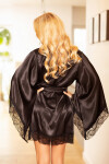 Kalimo Housecoat Mahe Black