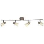 Brilliant Luca 35832/56 stropná lampa LED E14 160 W meď, champagne; 35832/56