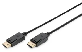 Digitus DisplayPort čierny / Kábel / 15 m / Full HD 1080p / 60 Hz / AK-340100-150-S (AK-340100-150-S)