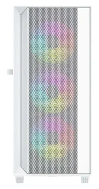 Gembird Fornax 4000 ARGB biela / Skriňa / ATX / 2x USB3.0 / 1x USB2.0 / bez zdroja / priehľadná bočnica (CCC-FC-4000W)
