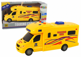Mamido Elektrické autíčko Camper Výlet s Trecím Pohonom, Zvukom a Svetlom