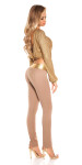 Sexy Skinny KouCla Partypants whitegold 40